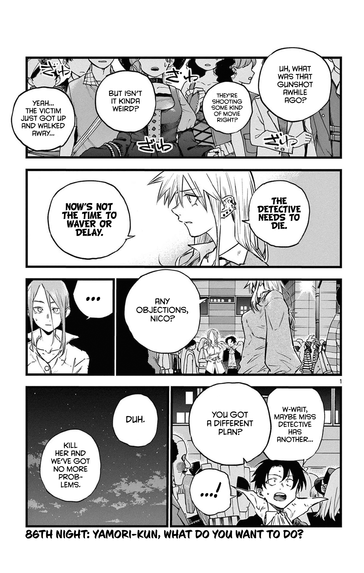 Yofukashi no Uta Chapter 86 1